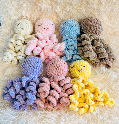 Crochet Octopus Plush