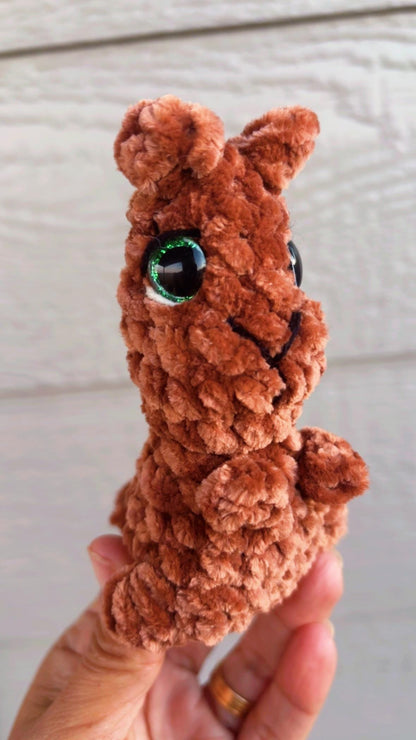 Handmade Mama & Baby Kangaroo Plush – Keepsake Baby Gift