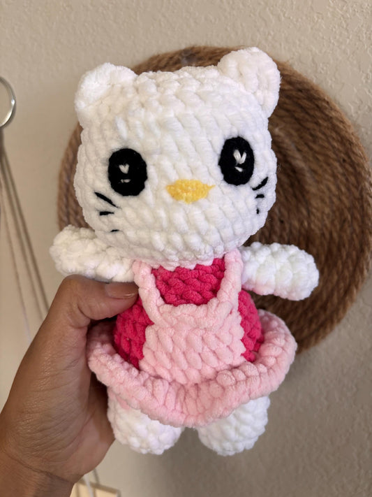 Hello Kitty Crochet Plush, Kuromi Plush, My Melody Amigurumi, Kawaii Plush Toy, Handmade Crochet Plushie, Cute Plush Gift, Chenille doll