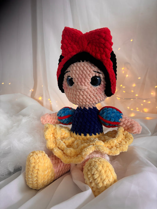 Snow White Crochet Doll