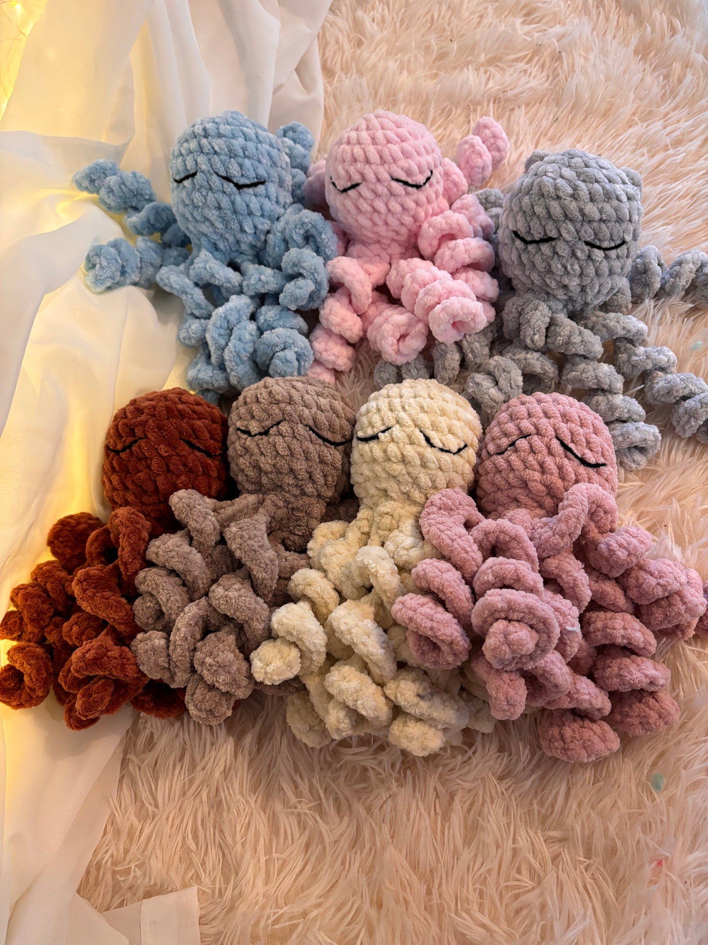 Crochet Octopus Plush
