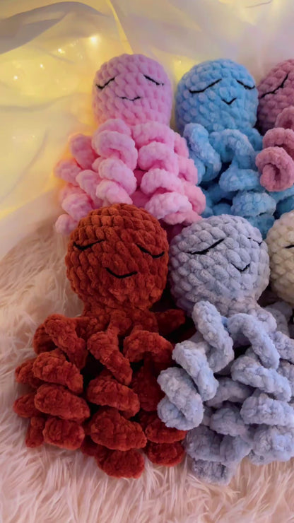 Crochet Octopus Plush